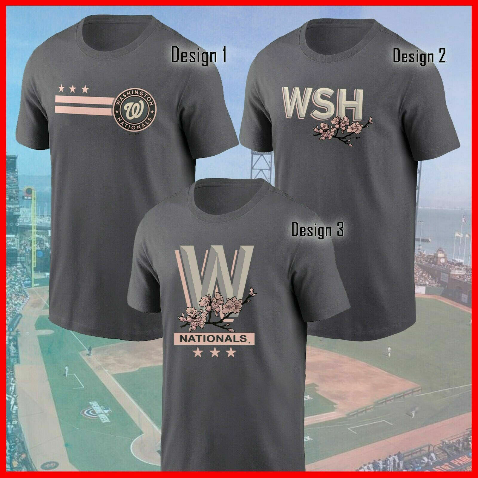 HOT - Washington Nationals 2022 City Connect T-Shirt Men's