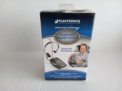 Plantronics S11 Telephone Headset System Hands Free Convenience New