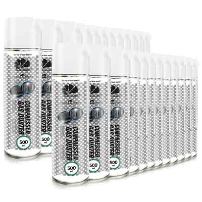 24x AABCOOLING H&O Air Duster 500ml TASTATUR REINIGUNGSSET DRUCKLUFTREINIGER