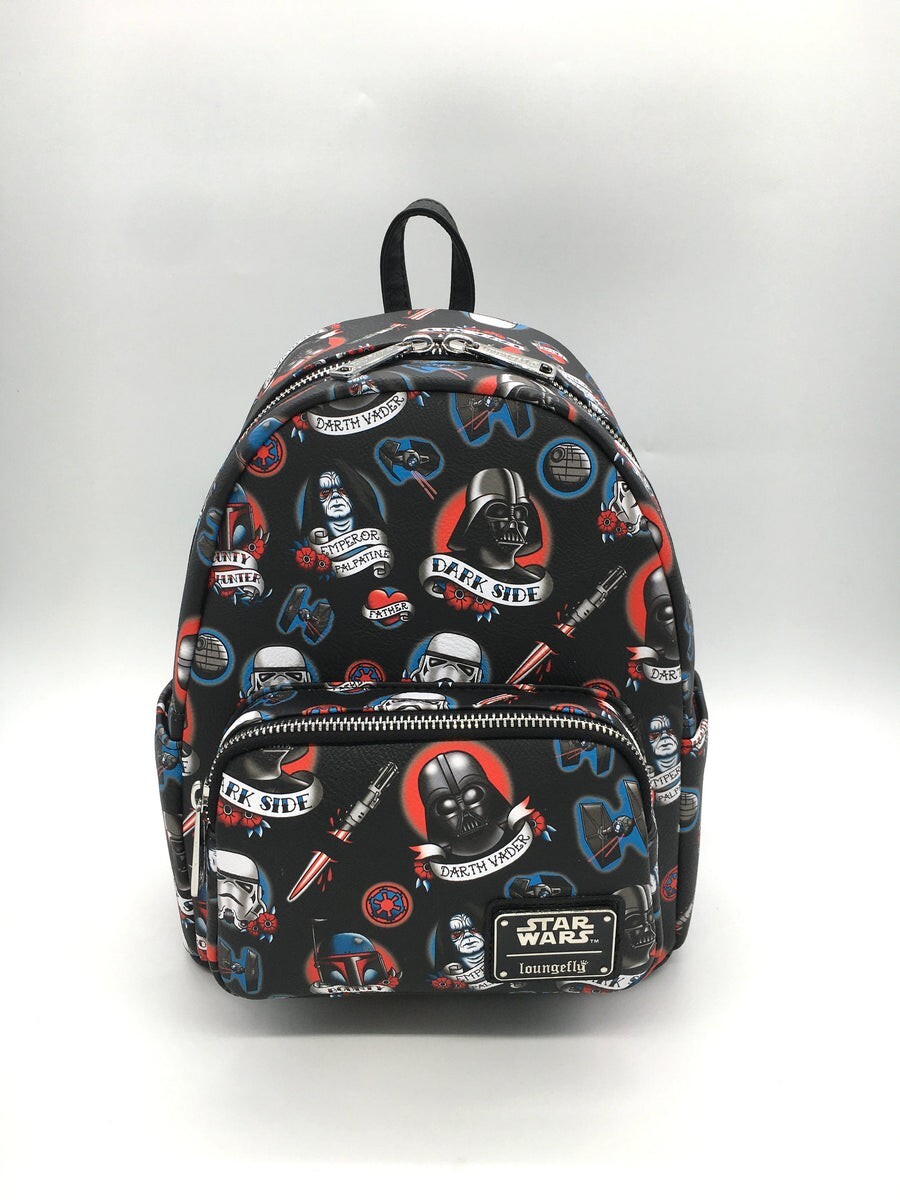 Loungefly Star Wars Dark Side Tattoo Mini Backpack | eBay