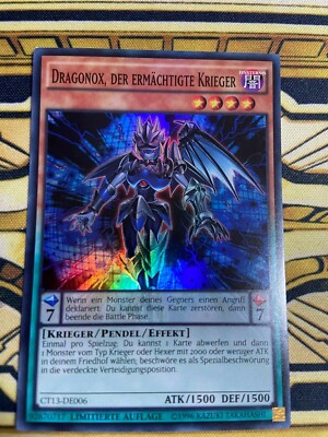 Yugioh Dragonox the Empowered Warrior CT13-EN006 Super Rare