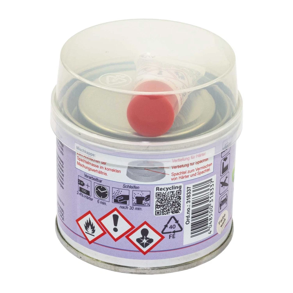 Presto 2K Universalspachtel Leichtspachtel 125 g Modellbau Spachtel leicht Boot - Bild 3 von 4