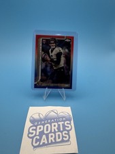 2025 Topps Chrome - Rookies Tyler Shough #398 Red White & Blue Refractor (RC)