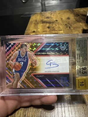 2024 BOWMAN UNIVERSITY BEST POSSESSION AUTO COOPER FLAGG GOLD GEOMETRIC /50