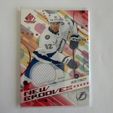 2024-25 UD SP Game Used New Grooves Rookie Jersey Jack Finley