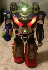 2012 Adventure Force Astrobot 14in Tested Walking, Talking  Lights Up
