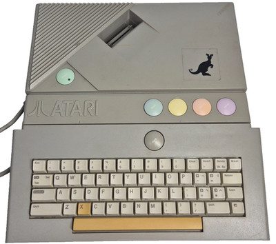 Atari - Atari XE Game System (XEGS) -CA. 94086-(Ohne OVP)-1987-attached Keyboard