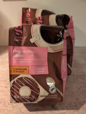 3 Pack Good & Gather Donut Shop Blend Medium Roast 12oz Bags