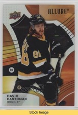 2021-22 Upper Deck Allure Sunrise David Pastrnak #47 READ 0ip6