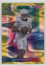 2024 Leaf Vivid Yellow Lava 3/10 Maalik Murphy #67 03ox