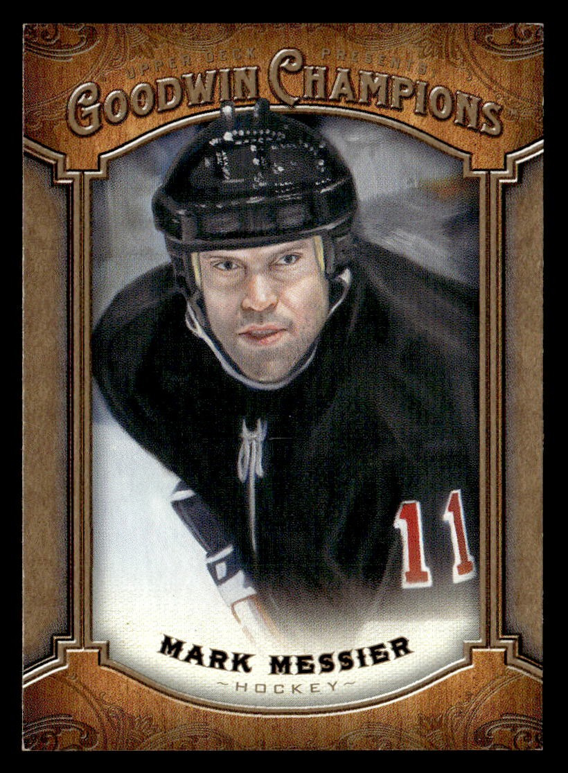 Mark Messier 2014 Upper Deck Goodwin Champions Card #55 Edmonton