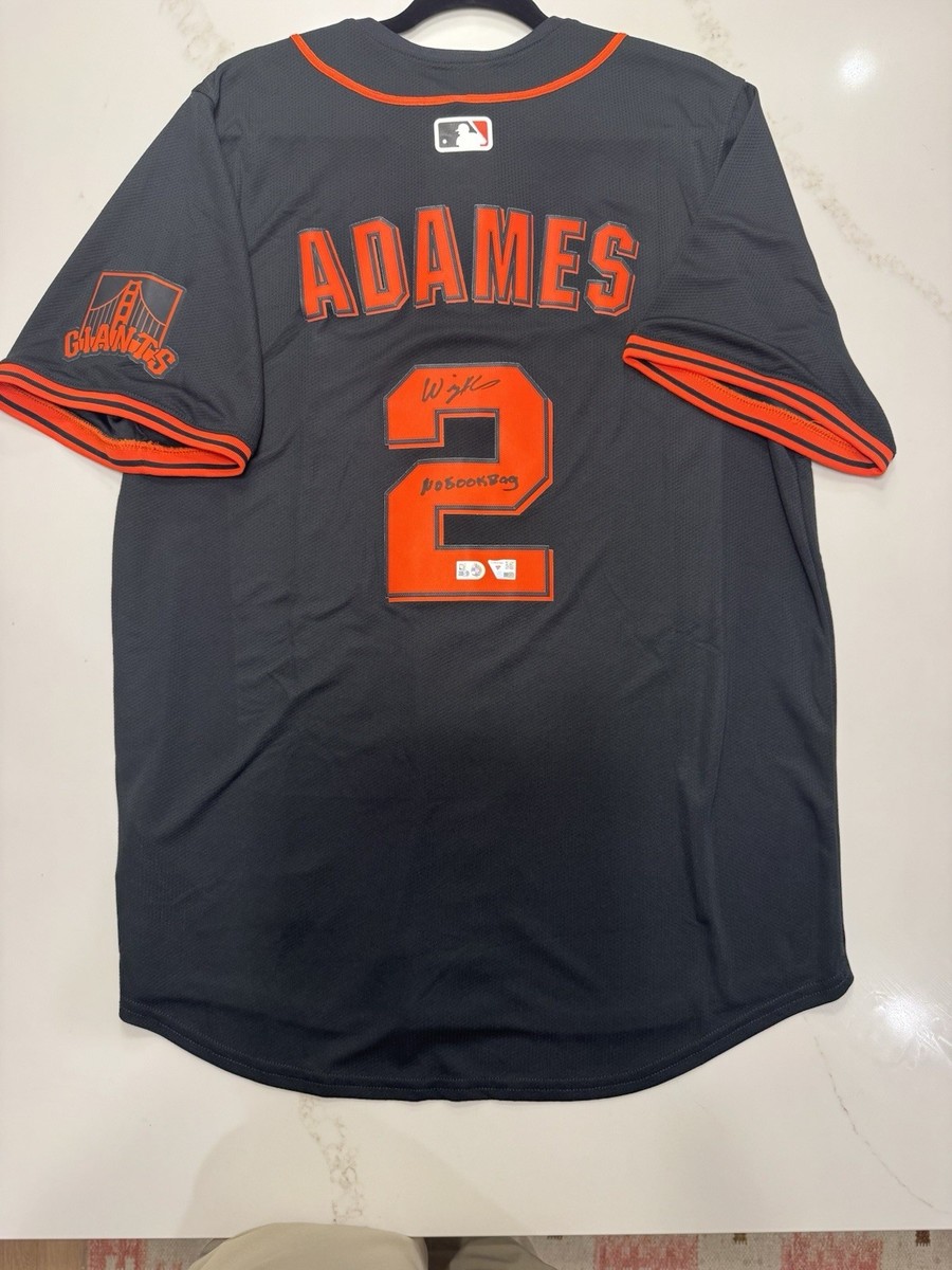 Willy Adames San Francisco Giants INSCRIBED Signed Fanatics Under