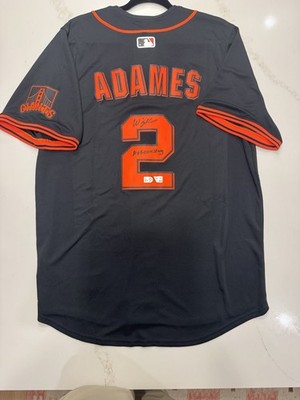 Willy Adames　サインユニフォーム　under wrap Willy Adames San Francisco Giants INSCRIBED Signed Fanatics Under