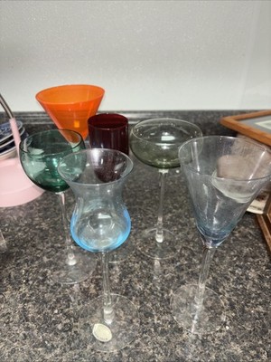 Vintage Cellini Cordial Glasses set of 6