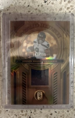 2024 Panini Gold Standard - Gold Rush Kenneth Walker III #GR-KWR /299 (MEM)