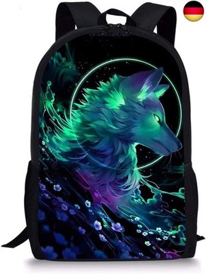 Binienty School Backpack for Kid Boys Girls Teens, Lightweight Bookbag Laptop