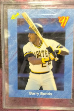 Classic 1991 Barry Bonds #T81 Pittsburgh Pirates Baseball Card MLB Base Set