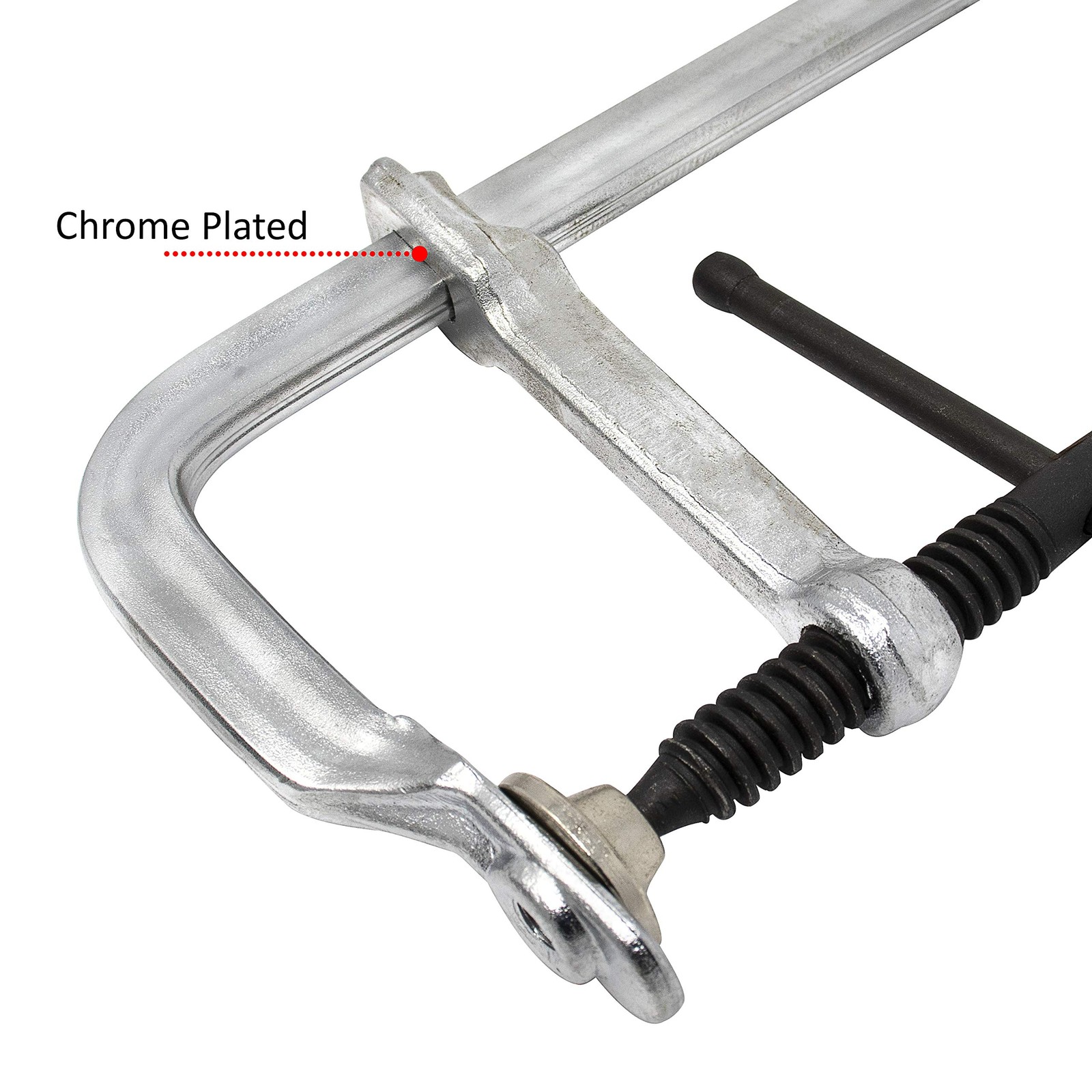 Strong Hand Tools Light Duty Utility Clamp, 4.5" Capacity, 500 LB Clamping Pr...