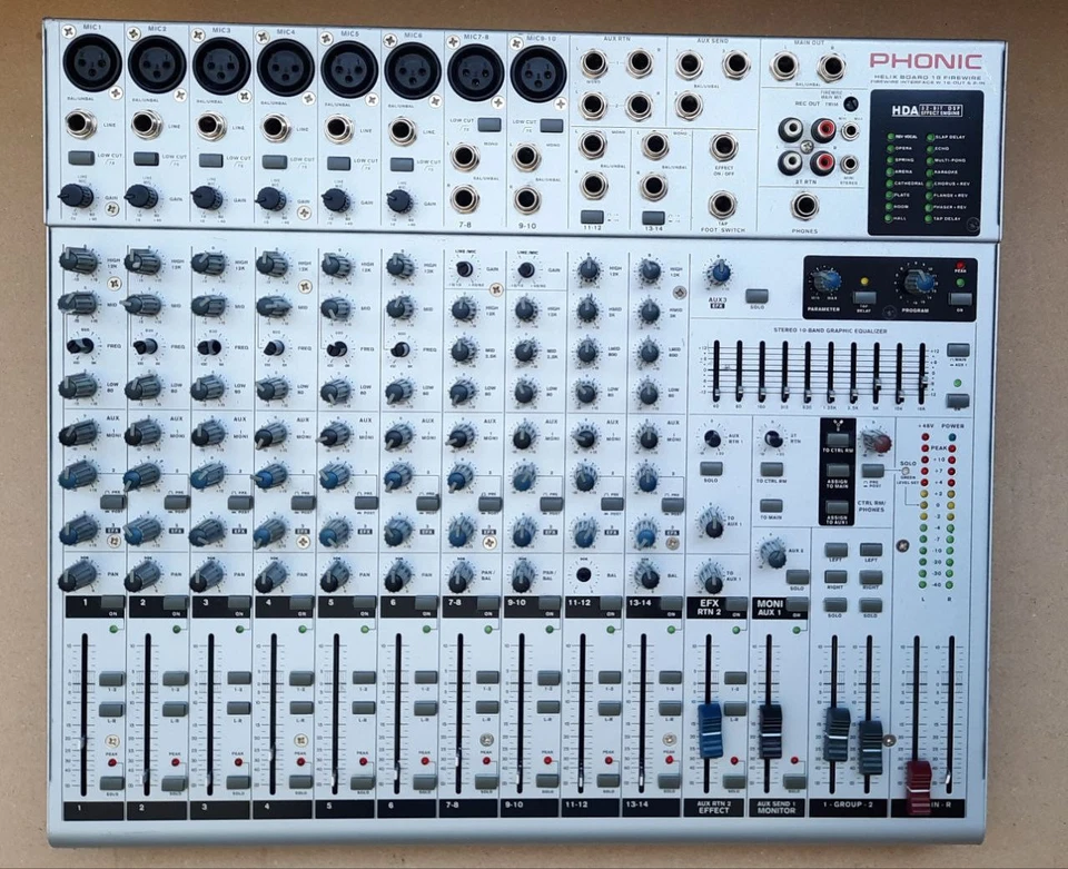 Phonic Helix Board 18 Firewire Kompaktmixer ungetestet
