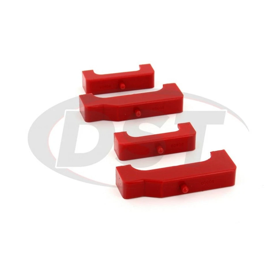 Aisladores de radiador de protano para Chevy R20/R30 1988 | Rojo | Pequeño Foto 3 de 4