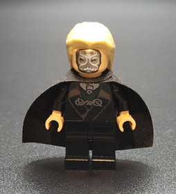 LEGO Lucius Malfoy MInifigure hp104 10217 4736 4867 Harry Potter w/ Cape Minifig