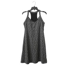 MPG Mondetta Performance Gear Travel Dress Women's Sz M Gray Shelf Bra Racerback