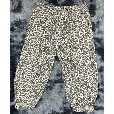 Aaron & Amber Leopard Pull On Pants Women's Size L