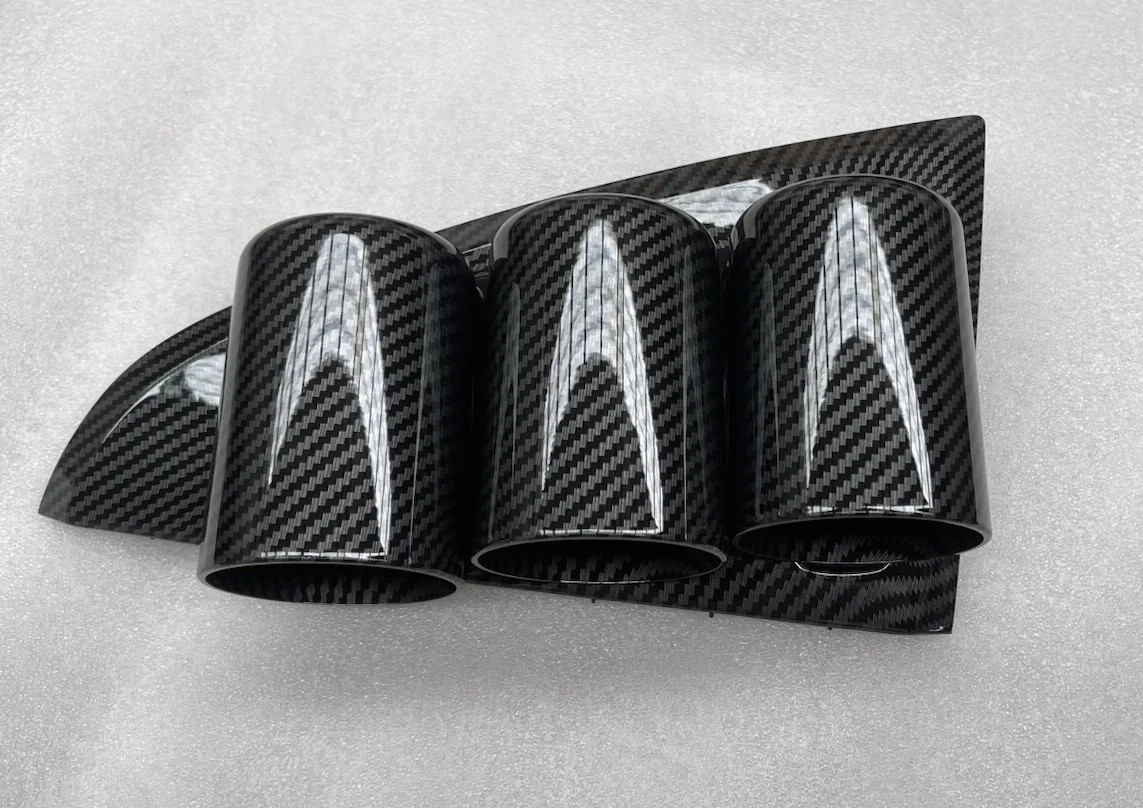 Triple Gauge Pod for FORD BA/BF - CARBON FIBRE
