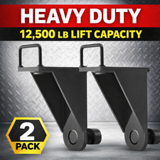 2 Pack Shipping Container Jack Lug Leveling Attachment Heavy Duty 12500 lb Lift