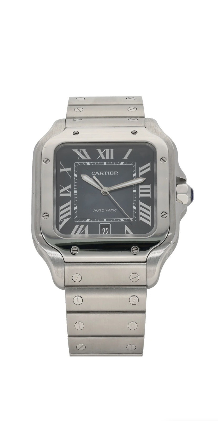 Cartier Santos De Cartier Large Blue