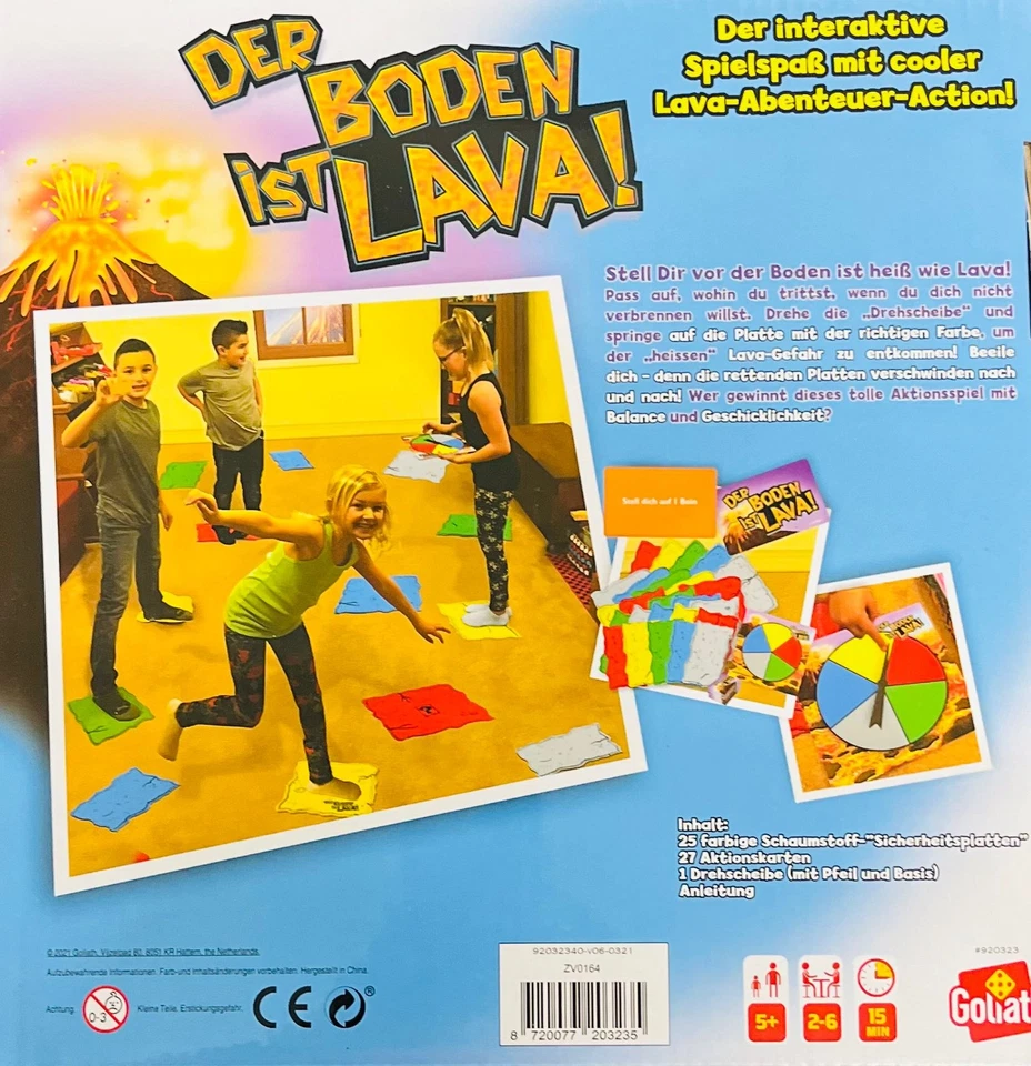 Goliath Der Boden ist Lava Abenteuer Action Spiel ab 5 Jahren - Bild 4 von 4