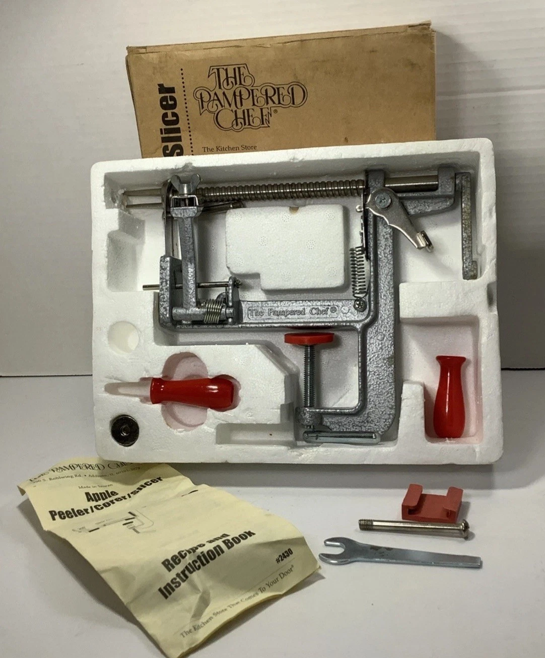 Pampered Chef Apple Peeler Corer Slicer In Original Box 2430
Opens in a new window or tab