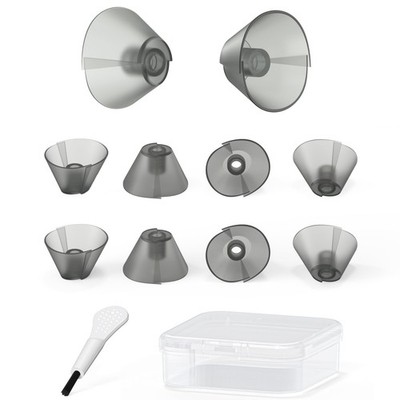 Hearing aid Tulip Domes for Resound Jabra Ear Tips Replacement 10pcs Pack | Suit