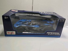 Maisto Special Edition Bugatti Bolide 1:18 Diecast Car Blue/Black
