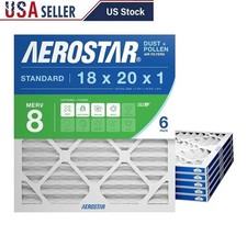 MERV 8 Pleated HVAC Filters 1 Inch Compatible W/ Carrier Bryant Honeywell New