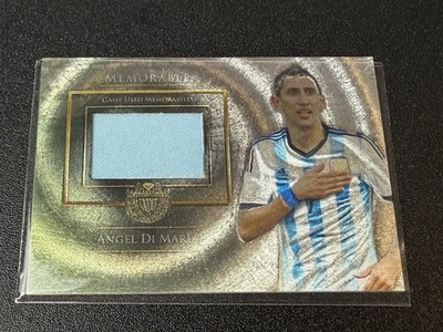 2015 Futera Unique Memorable Angel Di Maria Jersey Relic /105
