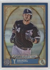 2021 Gypsy Queen Box Topper Chrome Indigo Refractor 19/150 Yasmani Grandal 0g76