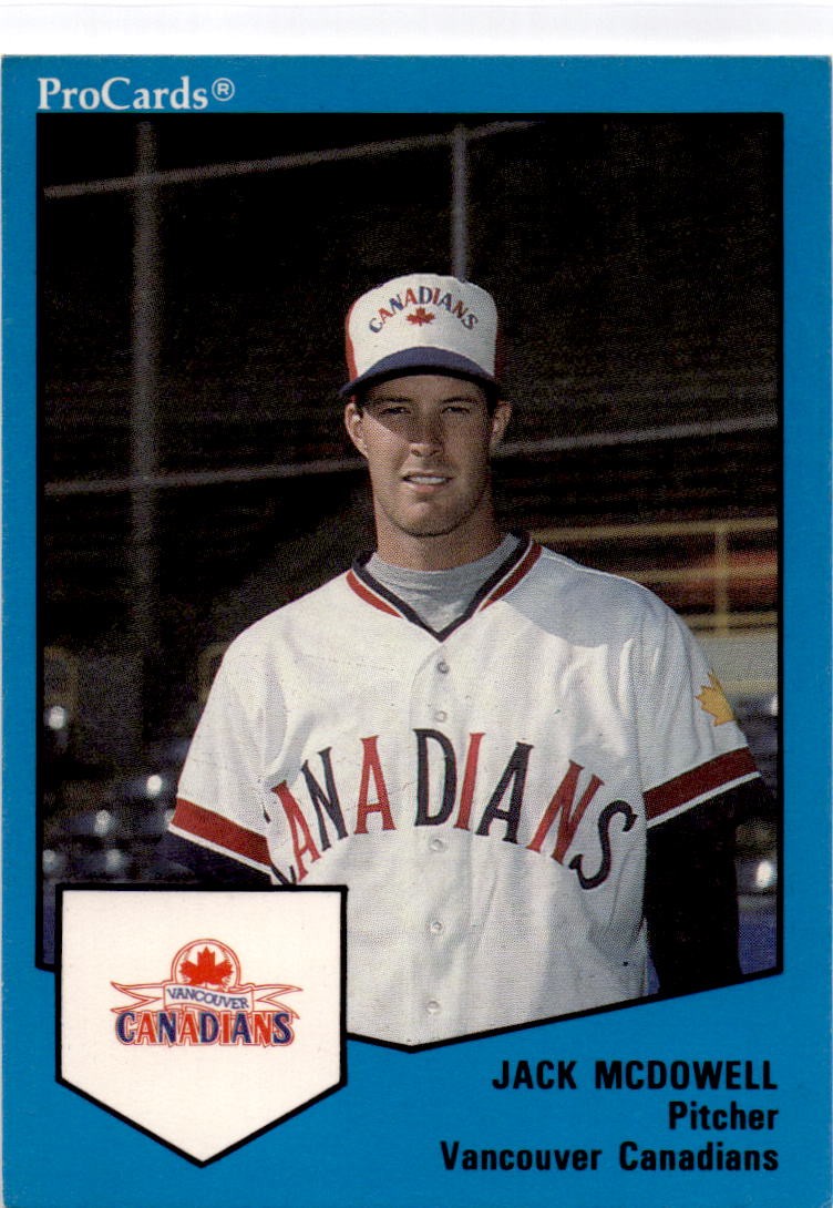 1989 Jack McDowell ProCards Minor League Team Sets 577