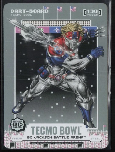 2026 Bo Jackson Battle Arena Tecmo Steel Scoreboard Dart-Board #SB609