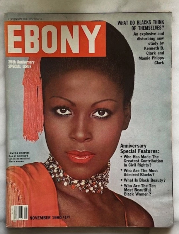 Ebony Magazine-November 1980, 35th Anniversary Special Issue-Laveda Cooper