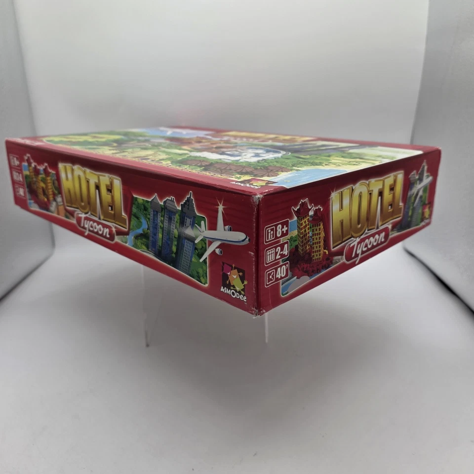 酒店大亨棋盘游戏 100% 完整 Asmodee 版本游戏 2014 — 第 4/4 张图片