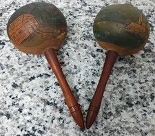 VINTAGE PAIR OF CASTANETS