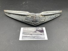 1948 Chevrolet Hood Emblem Fleetline Chrome Accessory Guide Trim 1948 Chevrolet Hood Emblem Fleetline Chrome Accessory Guide Trim