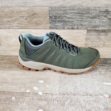 Oboz Sypes B-Dry Women Hiking Shoe Sz 8 Thyme Leather Lace Up Low Top Waterproof