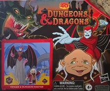 Hasbro 40 Dungeons & Dragons Cartoon Classics Scale Venger and Dungeon Master.