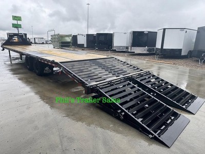 2026 Iron Bull 102 X40 DECK OVER TANDEM DUAL 10K AXLES MONSTER RAMPS Deckover