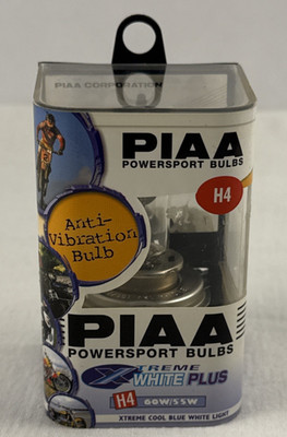 PIAA POWERSPORTS H4 60W/55W XTREME COOL BLUE WHITE LIGHT