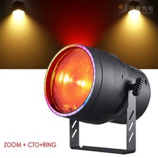 200W COB Zoom CTO LED Wash Par Light Big Area for Disco Wedding Party Holiday