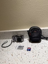 Olympus SZ-12 Digital Camera 14.0MP Flash 24X Zoom Silver Tested Working