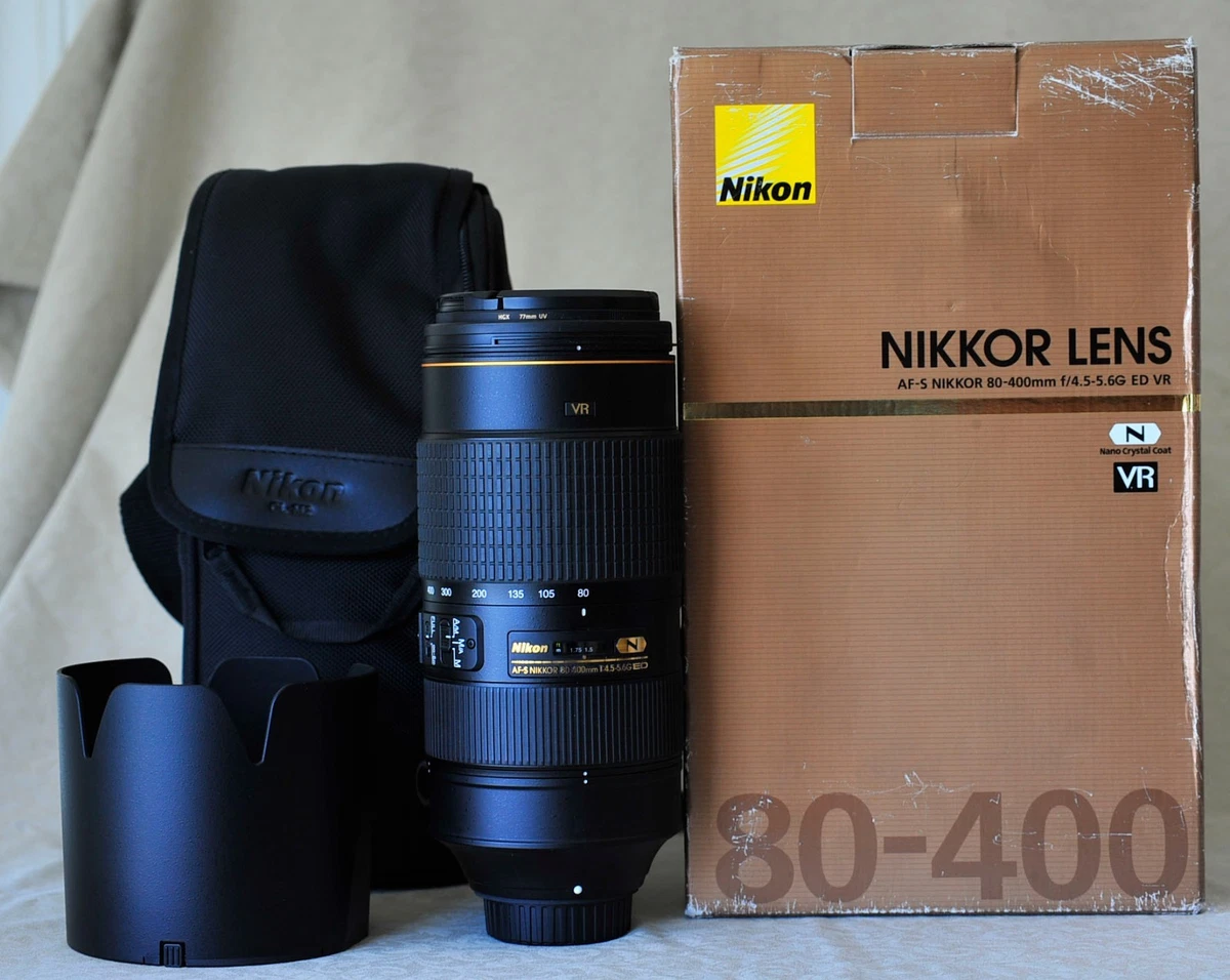 Nikon NIKKOR AF-S Nikon F Camera Lenses 80-400mm Focal for sale | eBay
